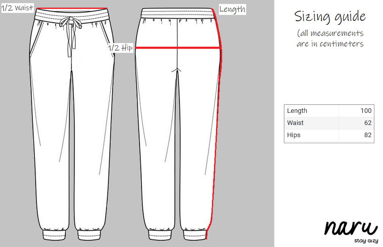 Cotton bell-bottoms with elastic waist