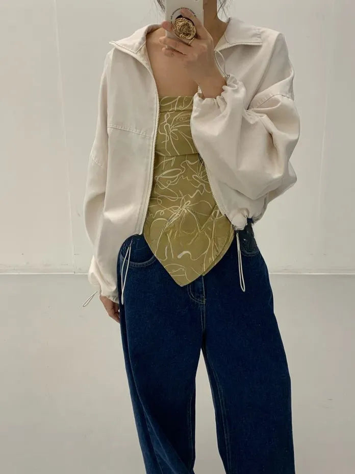 [Preorder] Flower pattern tube top