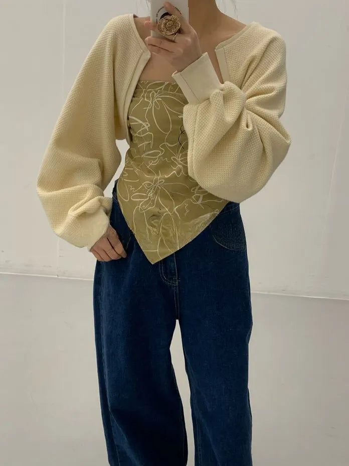 [Preorder] Flower pattern tube top