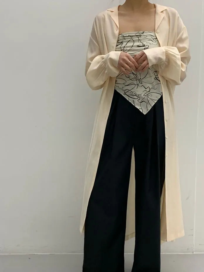 [Preorder] Flower pattern tube top