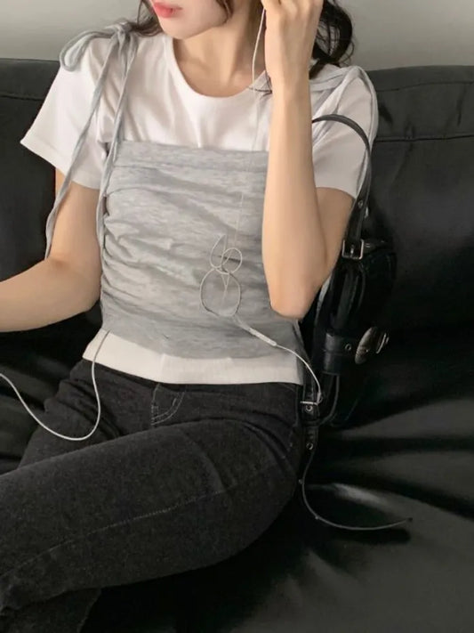 [Preorder] Top with shoulder strap