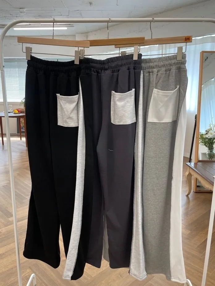 [Preorder] Two-tone sweatpants