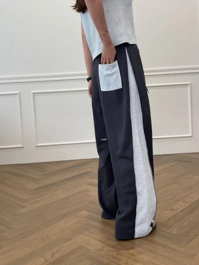[Preorder] Two-tone sweatpants