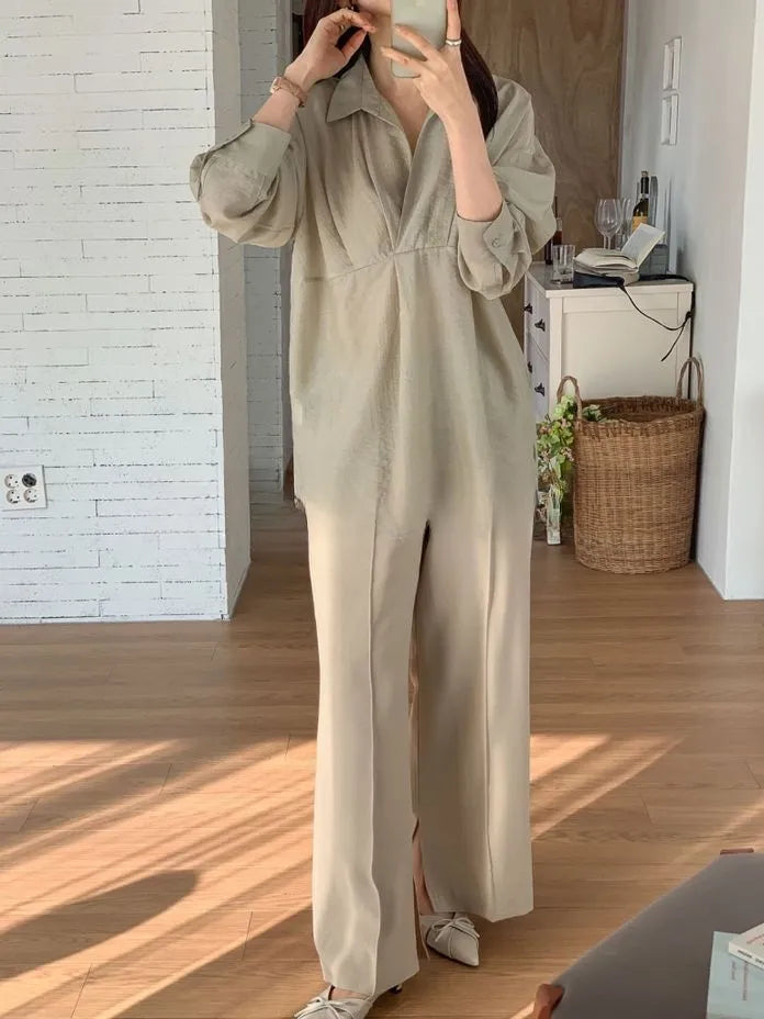 [Preorder] V-neck blouse