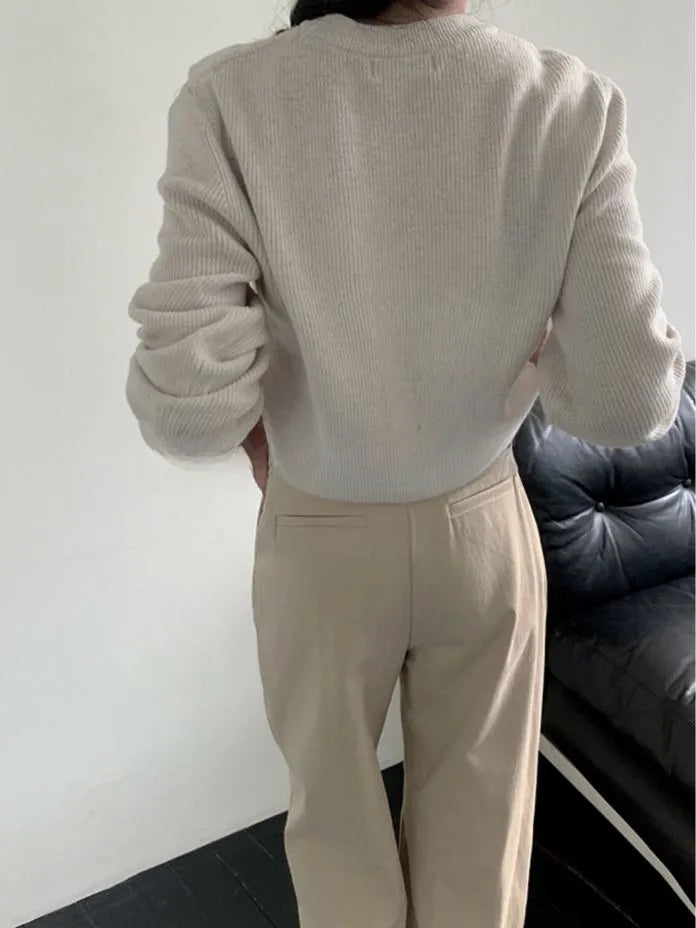 [Preorder] Fastened wool top