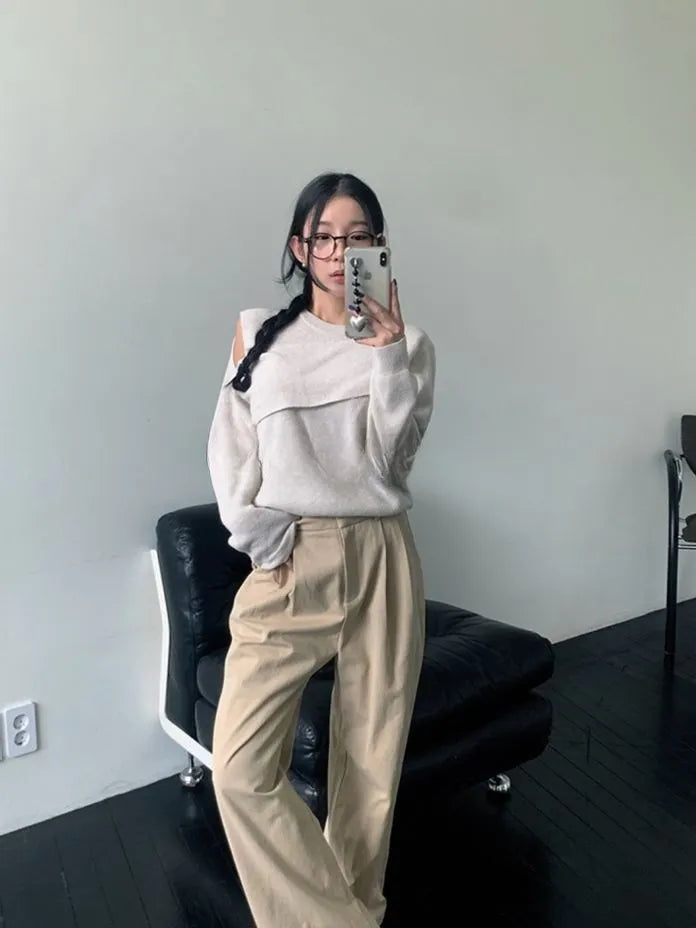 [Preorder] Fastened wool top