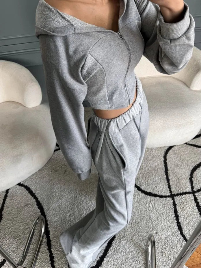 [Preorder] Cotton two-tone sweatpants