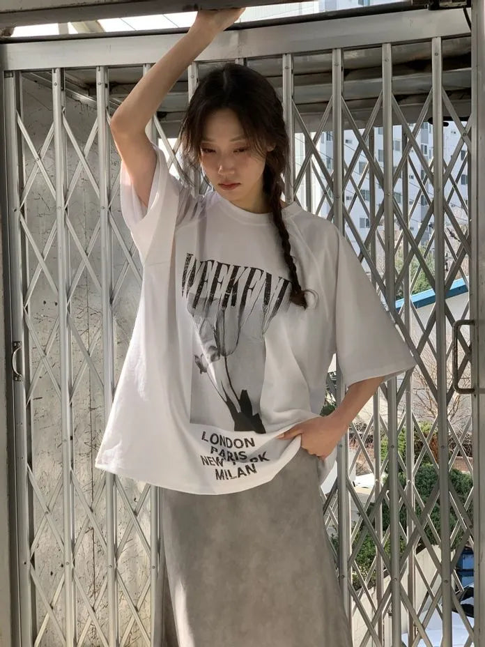 [Preorder] Weekend roses T-shirt