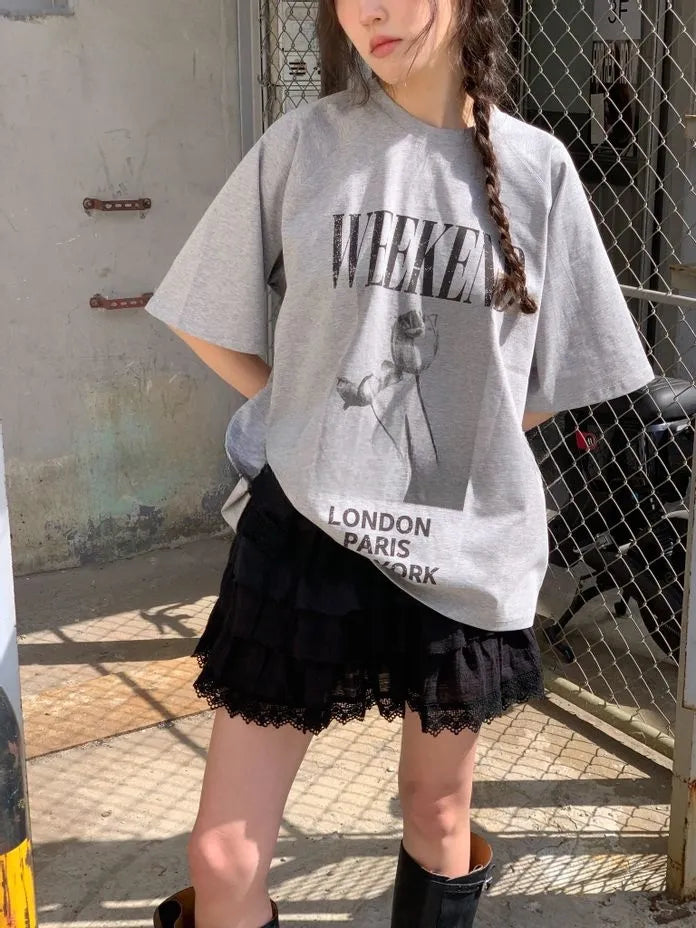 [Preorder] Weekend roses T-shirt