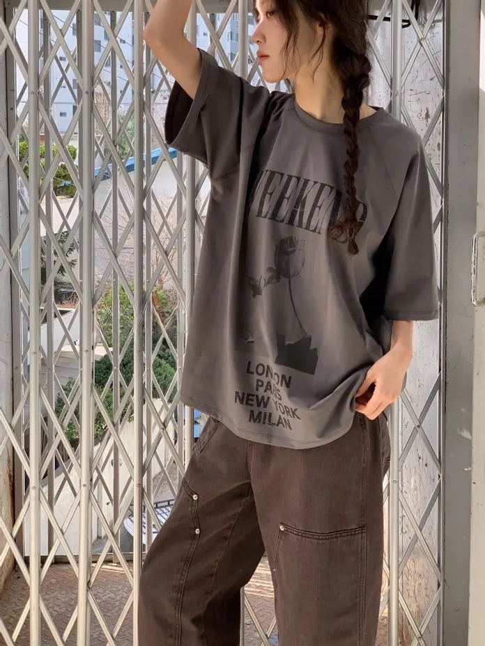 [Preorder] Weekend roses T-shirt