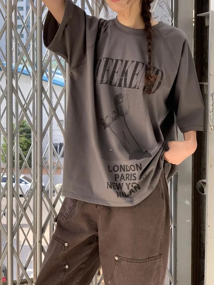 [Preorder] Weekend roses T-shirt