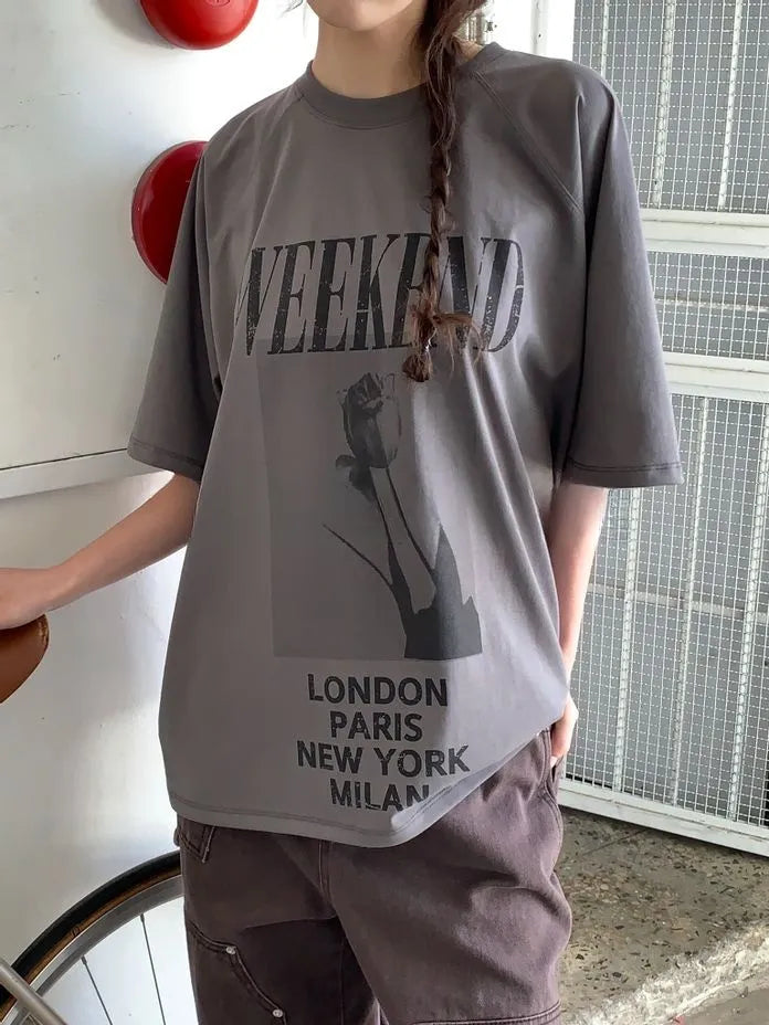 [Preorder] Weekend roses T-shirt