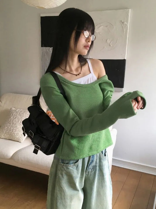 [Preorder] Oversized buckle top