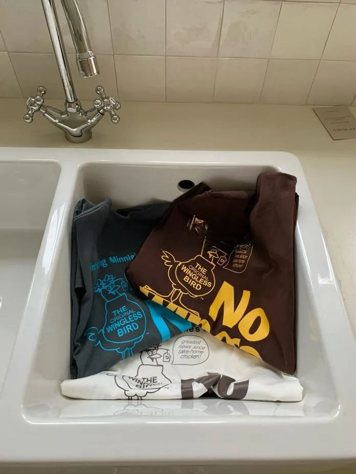 [Preorder] Oversized no wings graphic T-shirt (unisex)