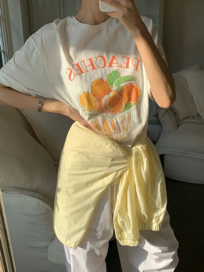 [Preorder] Basket of peaches T-shirt
