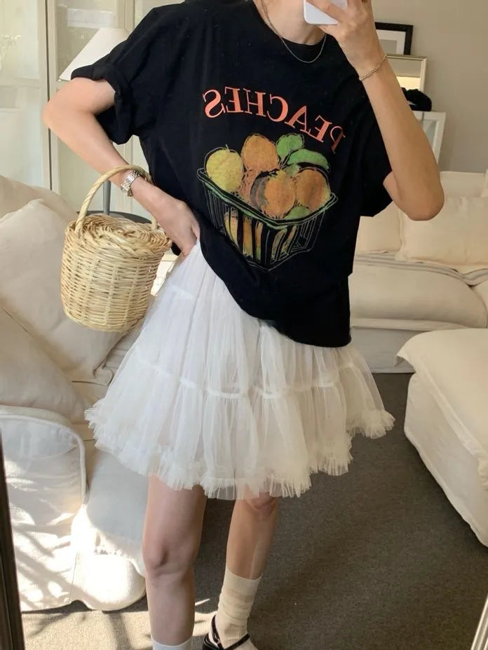 [Preorder] Basket of peaches T-shirt