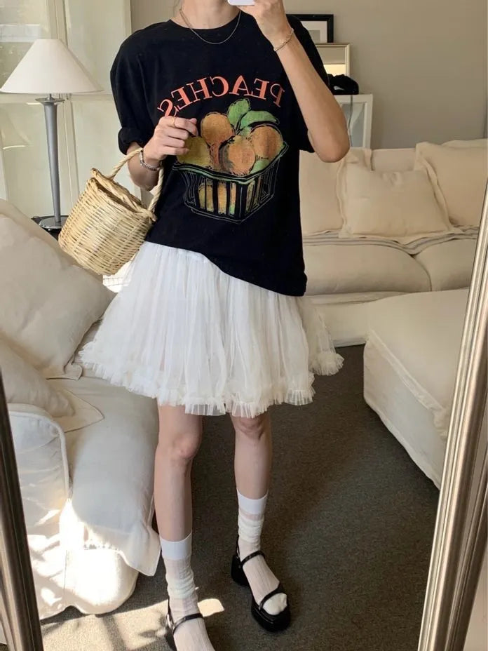 [Preorder] Basket of peaches T-shirt