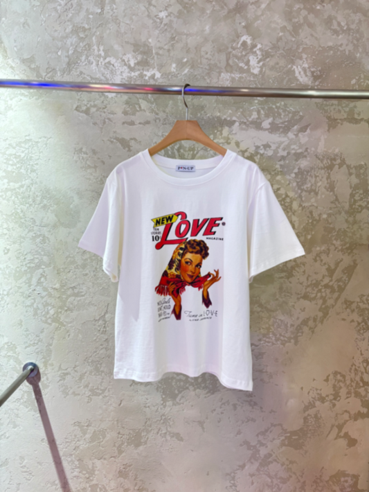 [Preorder] Pin-up new love T-shirt