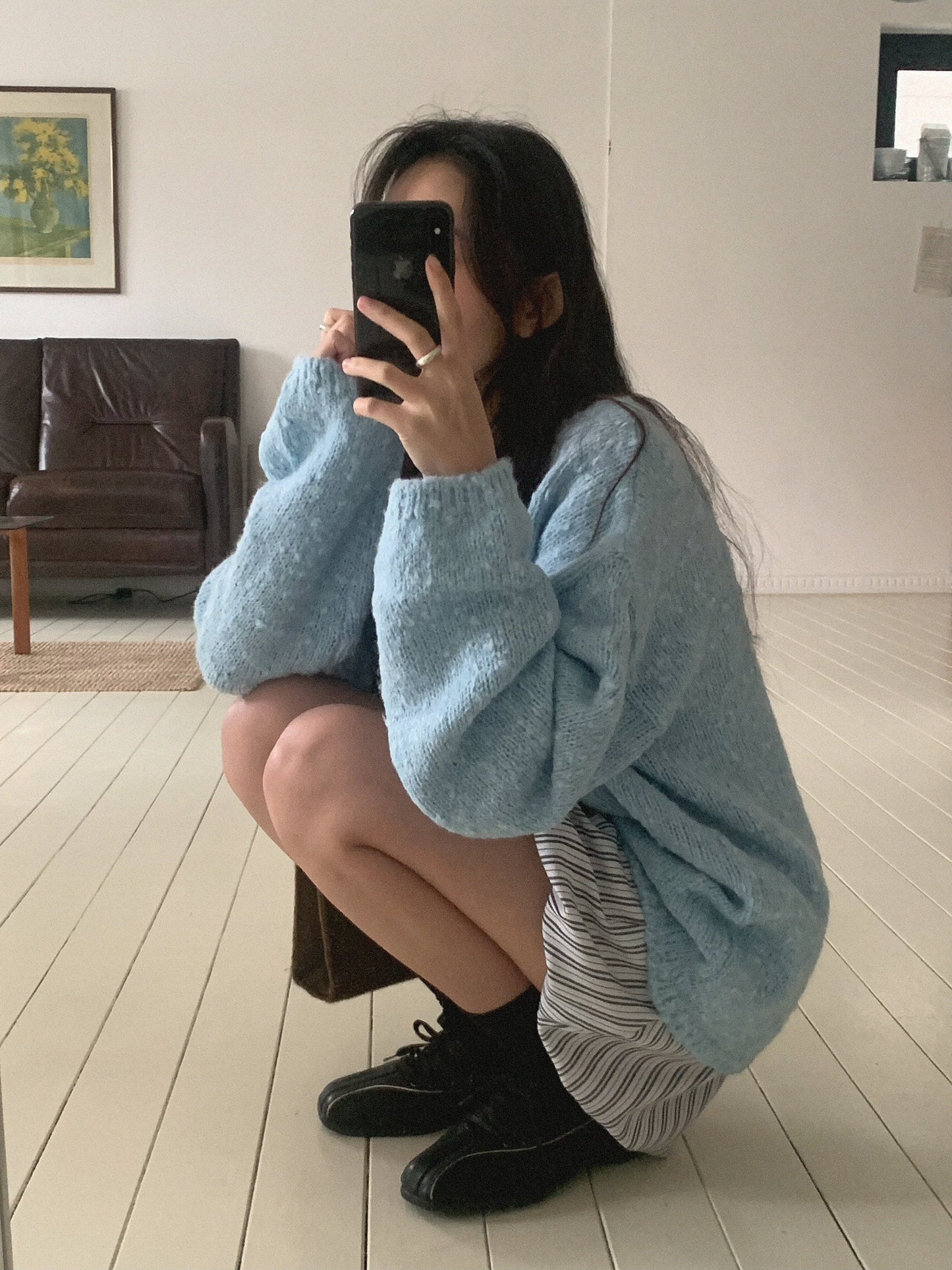[Preorder] Knitted meringue sweater