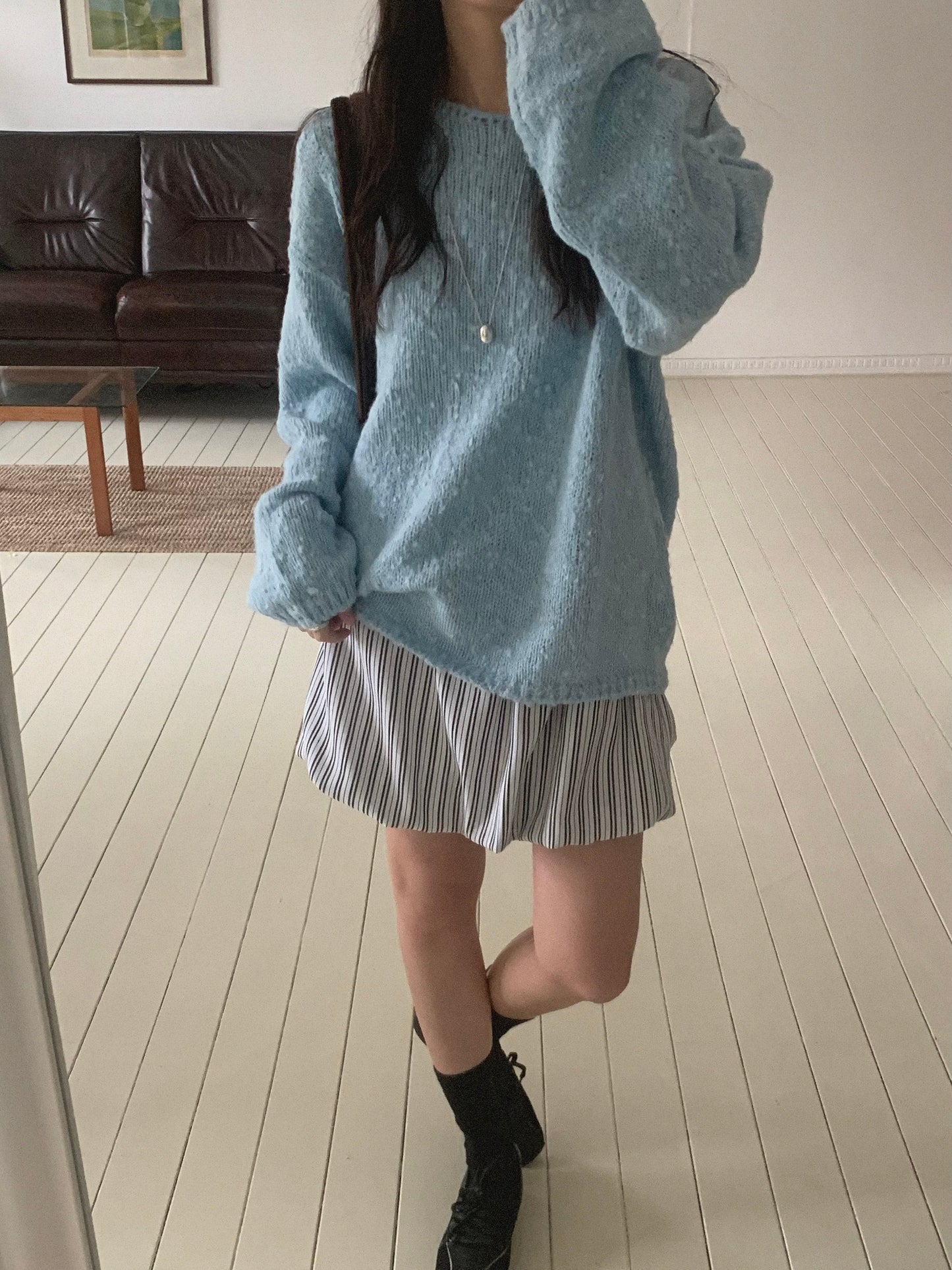 [Preorder] Knitted meringue sweater