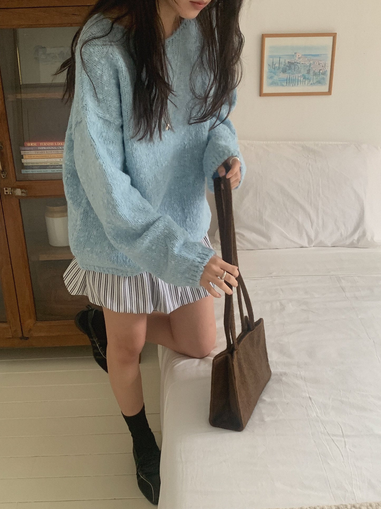 [Preorder] Knitted meringue sweater
