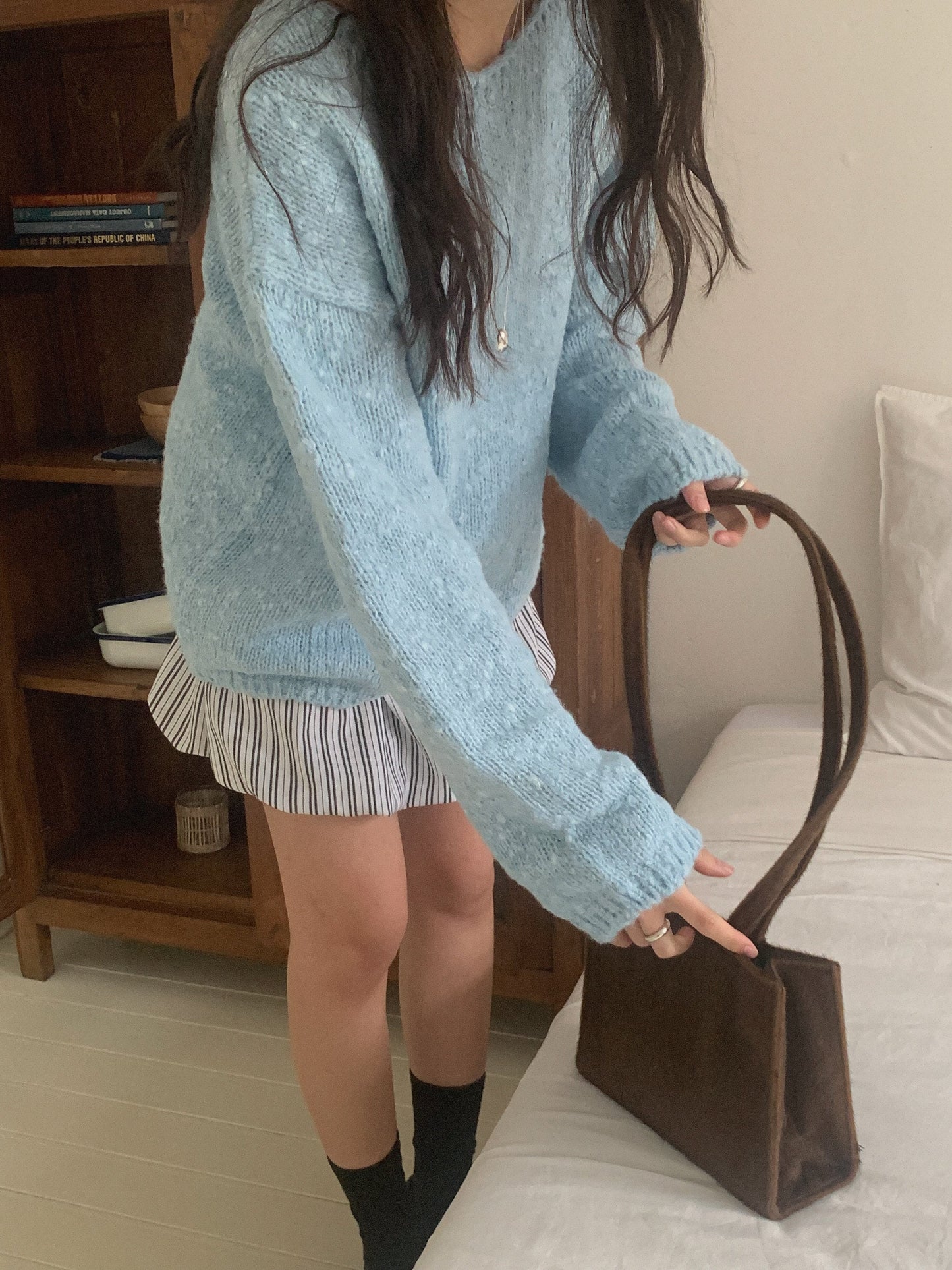 [Preorder] Knitted meringue sweater