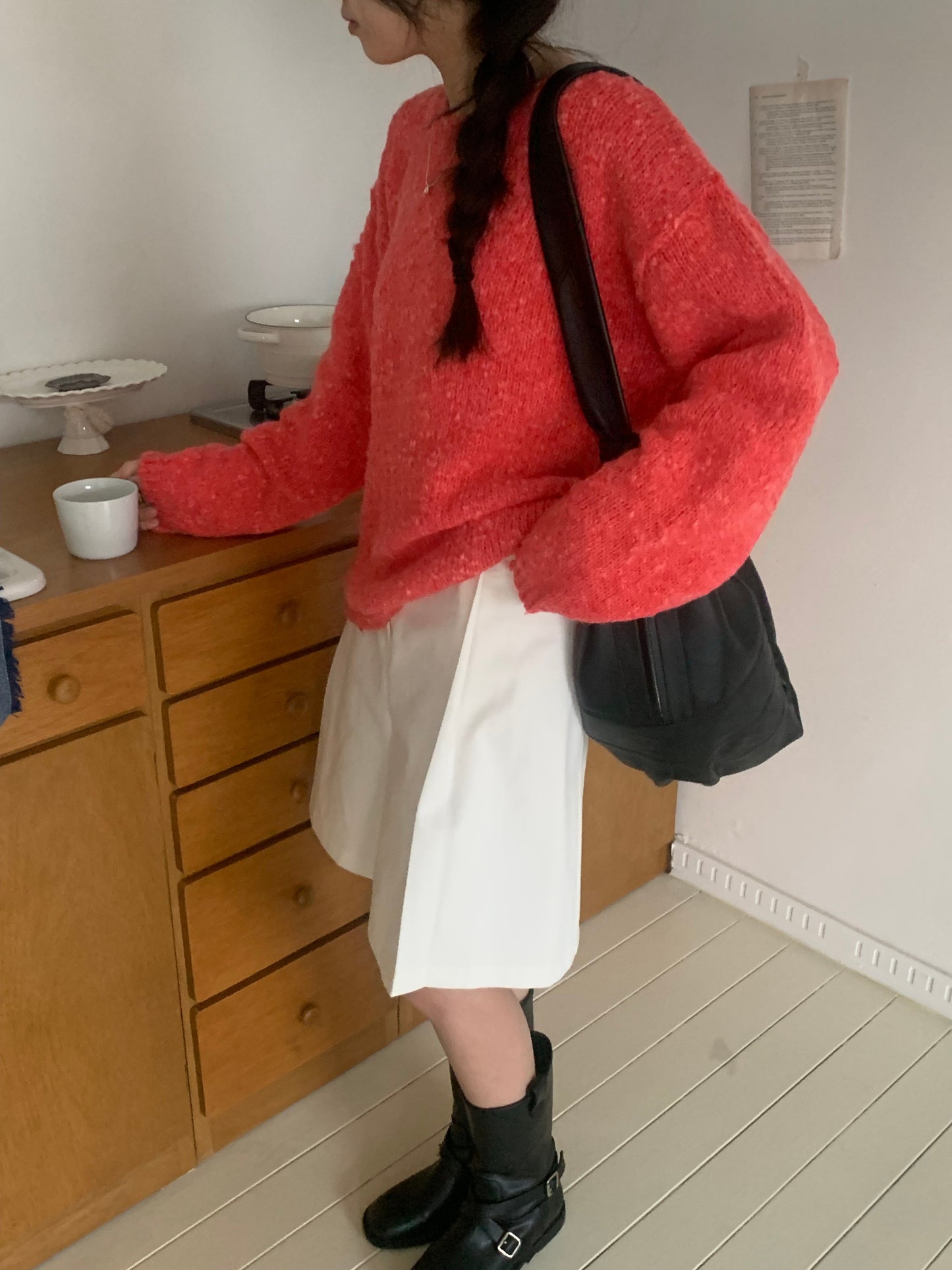 [Preorder] Knitted meringue sweater