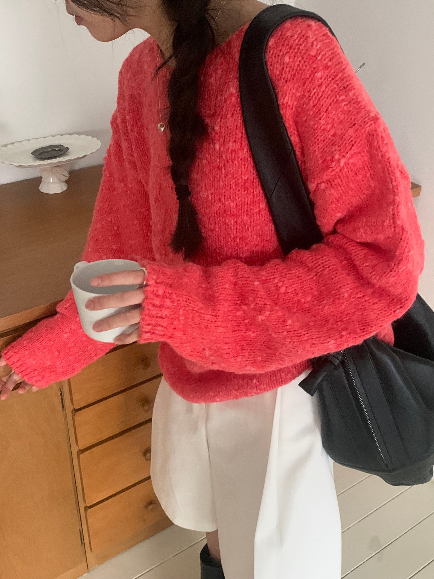 [Preorder] Knitted meringue sweater