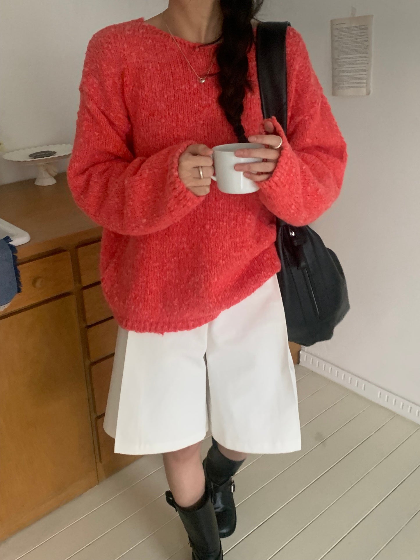 [Preorder] Knitted meringue sweater