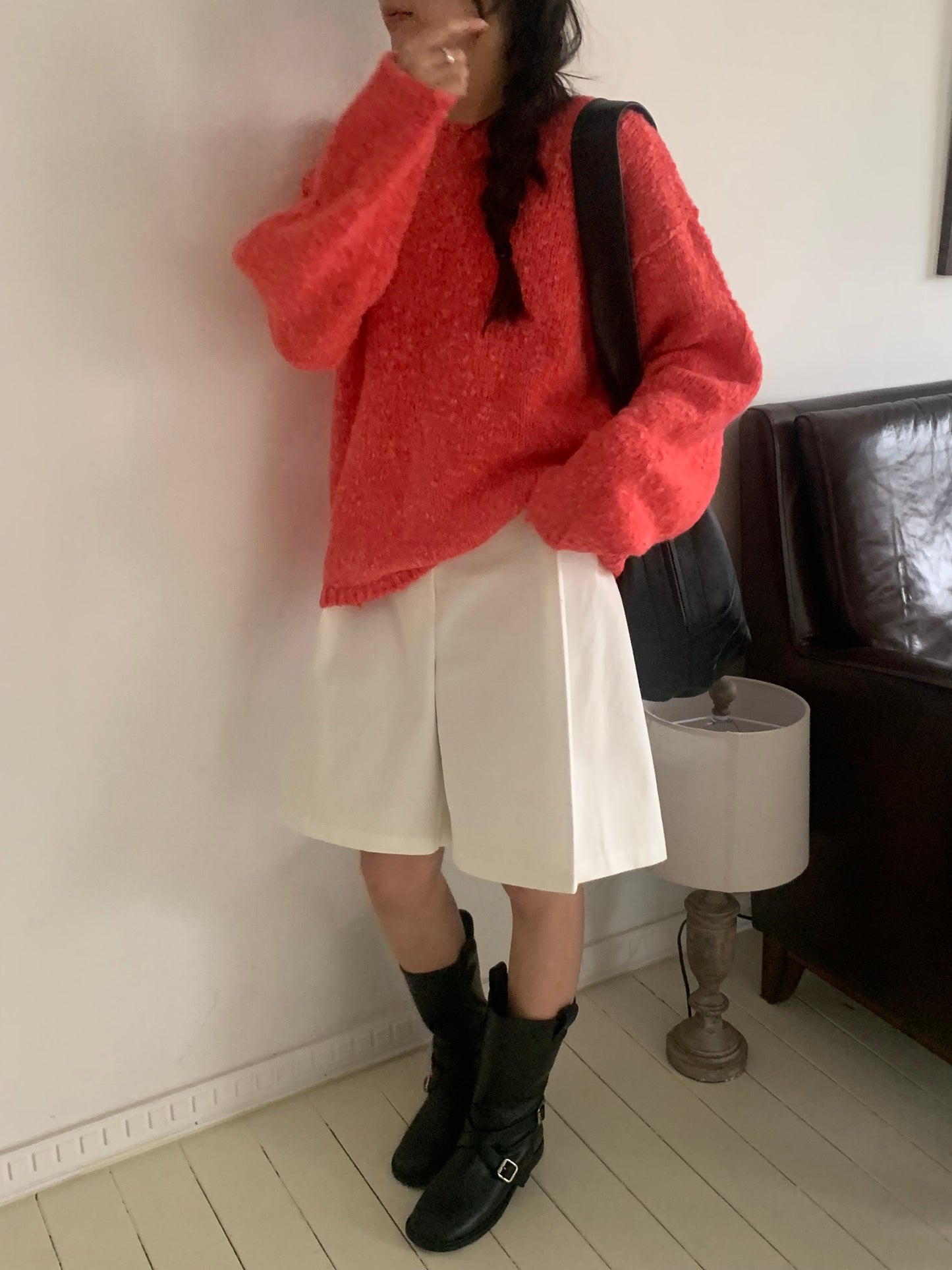 [Preorder] Knitted meringue sweater