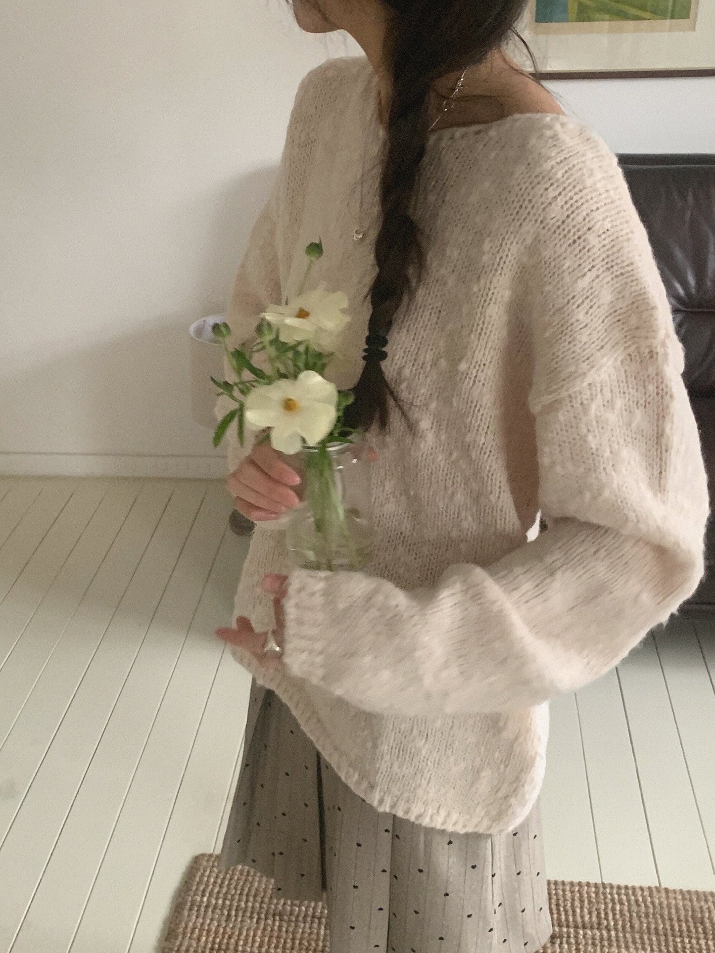 [Preorder] Knitted meringue sweater