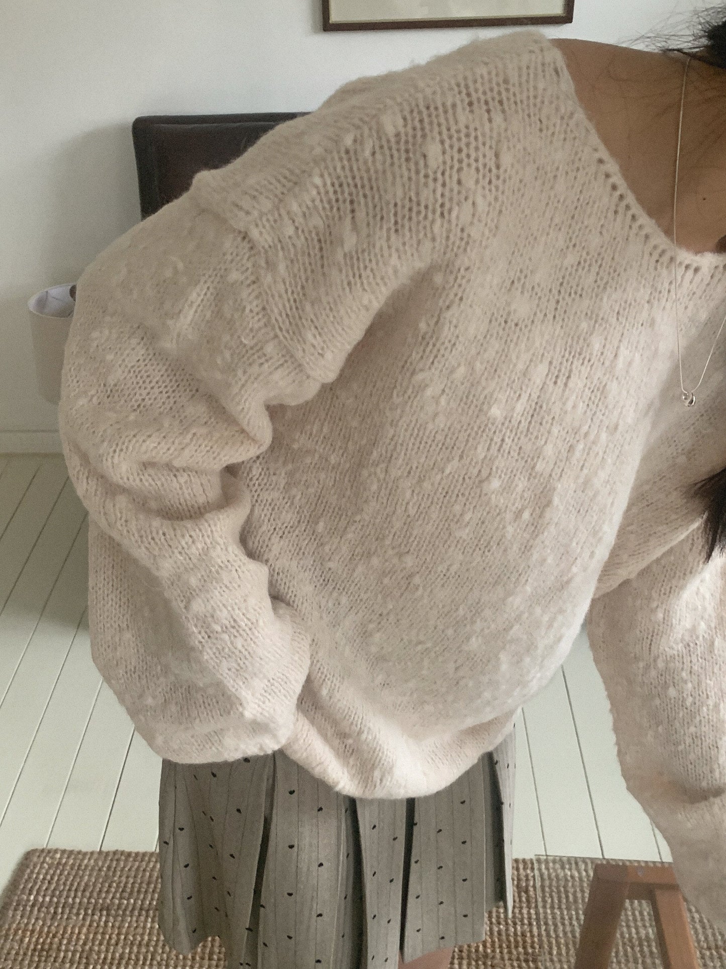 [Preorder] Knitted meringue sweater