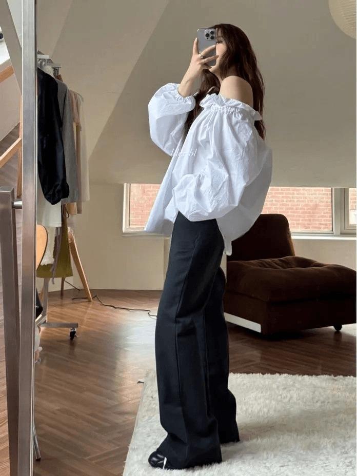 [Preorder] Flower blouse